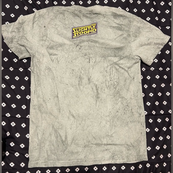 Comfort Colors yoda green Gray slightly stoopid T-Shirt-Size xs/s - Picture 2 of 4